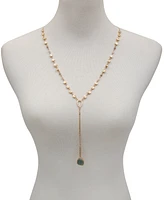 T Tahari Women's Delicate Y Necklace - Gold