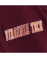 Big Boys Maroon Virginia Tech Hokies Big Logo Pullover Hoodie