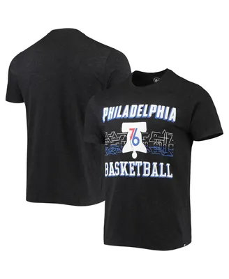 Men's Black Philadelphia 76Ers City Edition Club T-shirt