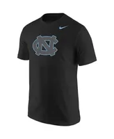 Men's Black North Carolina Tar Heels Logo Color Pop T-shirt
