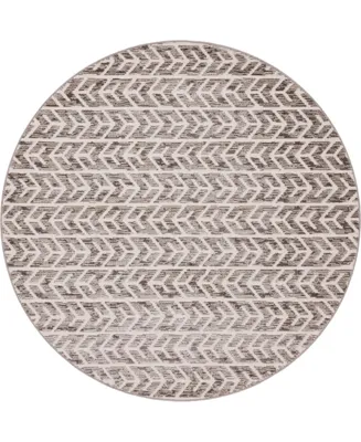 Sabrina Soto Outdoor Aston 8' x Round Area Rug