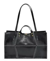 Old Trend Women's Genuine Leather Rose All-day Tote Bag