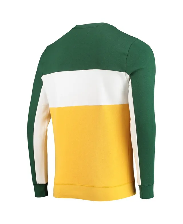 Men's Junk Food Heathered Charcoal Green Bay Packers Team Marled Pullover  Sweatshirt