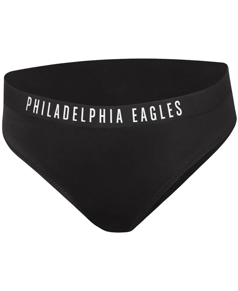 Women's G-III 4Her by Carl Banks White/Black Philadelphia Eagles