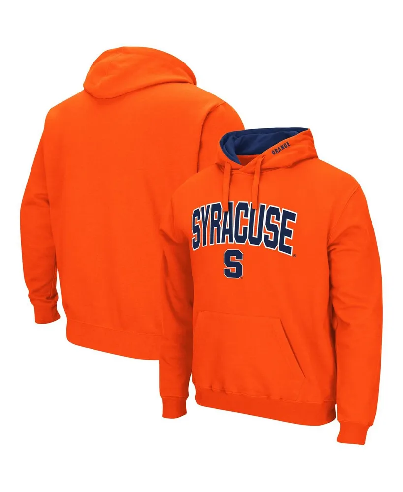 Men's Colosseum Syracuse Orange Arch and Logo 3.0 Pullover Hoodie