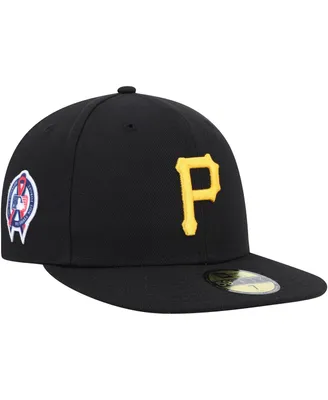Men's New Era Black Pittsburgh Pirates 9/11 Memorial Side Patch 59Fifty Fitted Hat