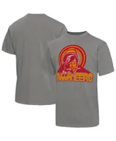 Men's Junk Food Graphite Tampa Bay Buccaneers Wonderland Infinity Vibe T-shirt