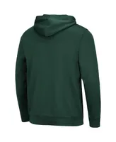 Men's Colosseum Green Ndsu Bison Lantern Pullover Hoodie