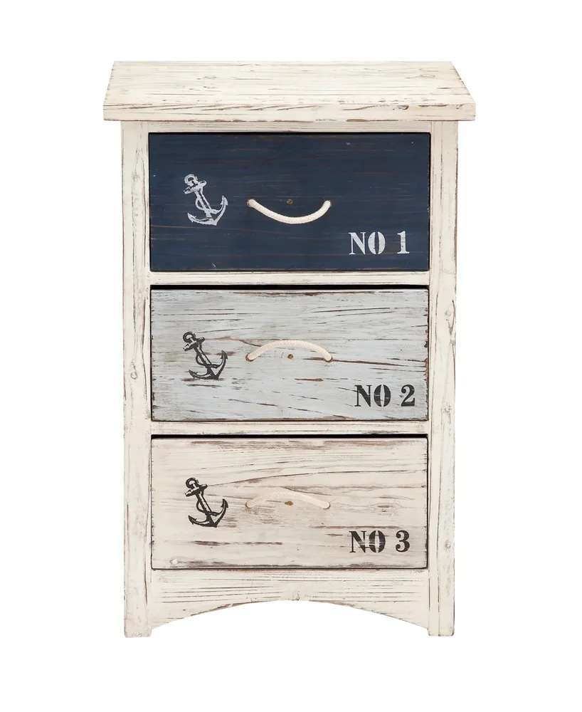 Wood Coastal Chest