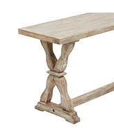 Fir Farmhouse Bench