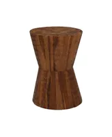 Teak Wood Contemporary Stool