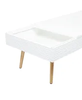 Medium-Density Fibreboard Contemporary Coffee Table