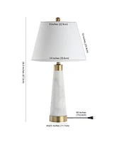 Travis Modern Column Led Table Lamp, Set of 2