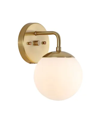 Louis Parisian Globe -Light Metal/Frosted Glass Modern Contemporary Led Vanity