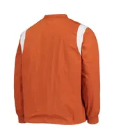 Men's Texas Orange Longhorns Rev Pullover Windbreaker Jacket