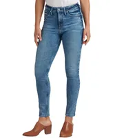 Silver Jeans Co. Women's Infinite Fit One Fits Four High Rise Skinny