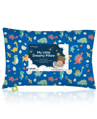 KeaBabies Toddler Pillow with Pillowcase, Small Kids for Sleeping