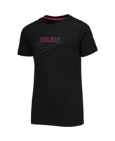 Big Boys Nike Black Barcelona Club T-shirt