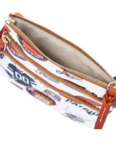 Women's Dooney & Bourke New England Patriots Triple-Zip Crossbody Purse