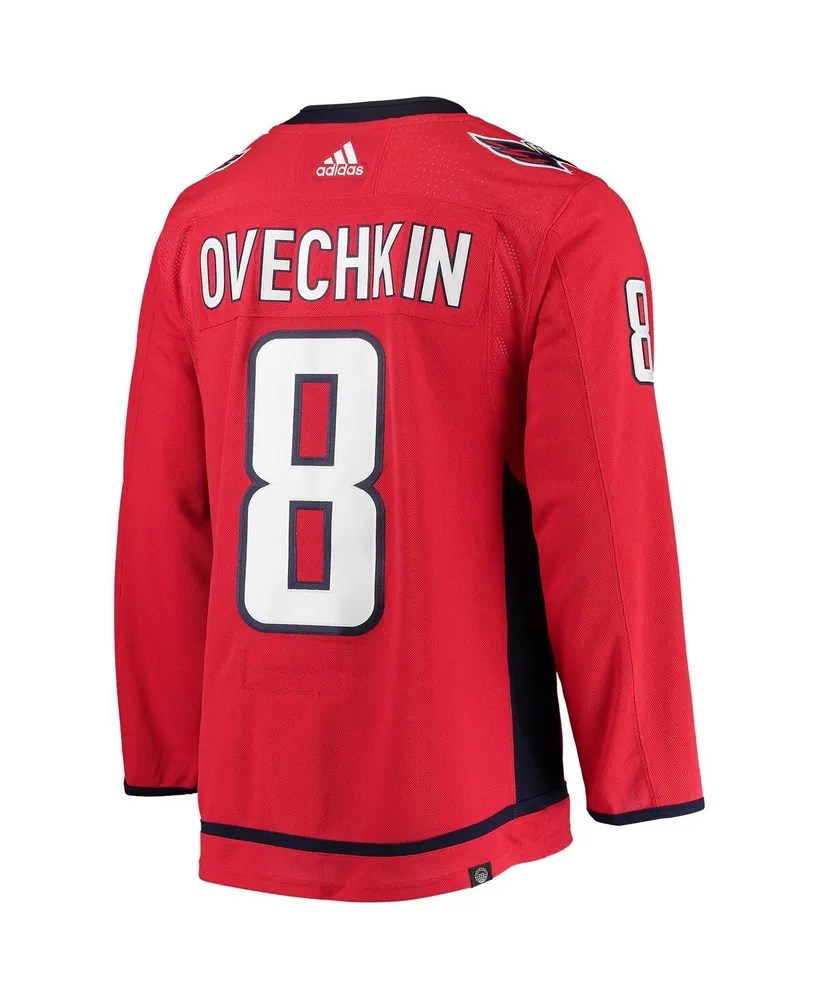 Men's Adidas Alexander Ovechkin Red Washington Capitals Home Captain Patch Authentic Pro Player Jersey