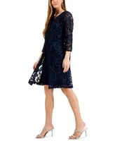 Connected Soutache Jacket Dress
