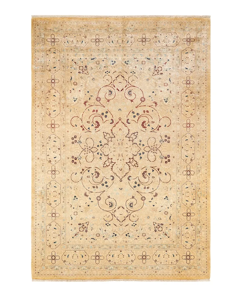 Adorn Hand Woven Rugs Mogul M113087A 6'2" x 9'2" Area Rug