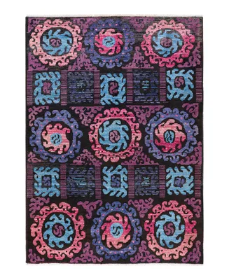 Adorn Hand Woven Rugs Modern M162443 6'5" x 9'1" Area Rug