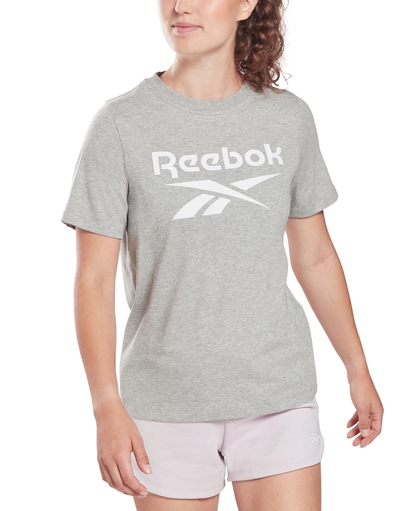 Reebok Women's Short Sleeve Logo Graphic T-Shirt