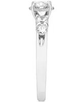 Diamond Engagement Ring (1 ct. t.w.) in 14k White Gold