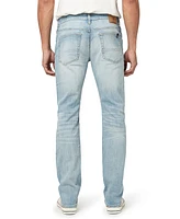 Men's Slim Ash Crinkled Stretch Denim Jeans