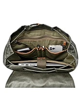 Tsd Brand Urban Light Traveller Canvas Backpack