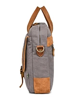 Tsd Brand Valley Oak Canvas Brief Bag