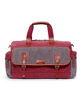 Tsd Brand Stone Creek Waxed Canvas Duffel Bag