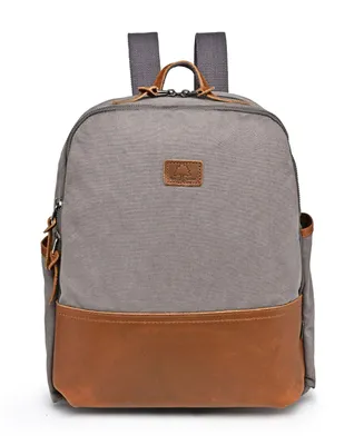 Tsd Brand Magnolia Hill Canvas Backpack