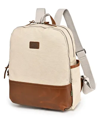 Tsd Brand Magnolia Hill Canvas Backpack