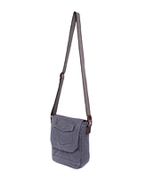 Tsd Brand Spring Palm Canvas Crossbody Bag