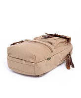 Tsd Brand Turtle Ridge Canvas Sling Bag