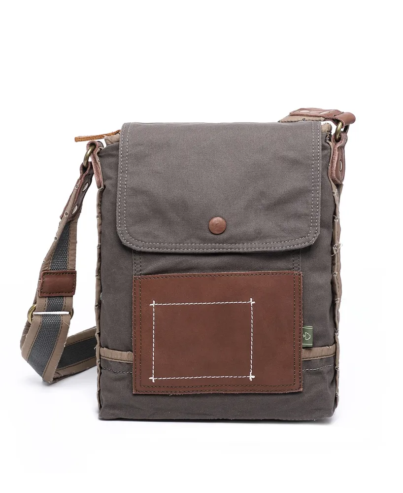 Tsd Brand Lake Toya Canvas Crossbody Bag