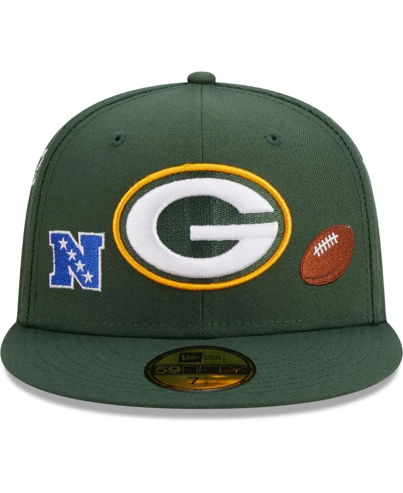 Men's New Era Green Bay Packers Team Local 59FIFTY Fitted Hat