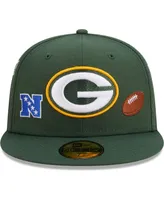 Men's New Era Green Green Bay Packers Team Local 59FIFTY Fitted Hat