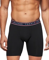 Tommy Hilfiger Men's 3-Pk. Cotton Stretch Moisture-Wicking Boxer Briefs