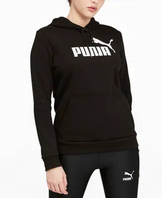 Puma Women's Essentials Logo Fleece Sweatshirt Hoodie