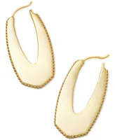 Kendra Scott Pave-Edge Hoop Earrings