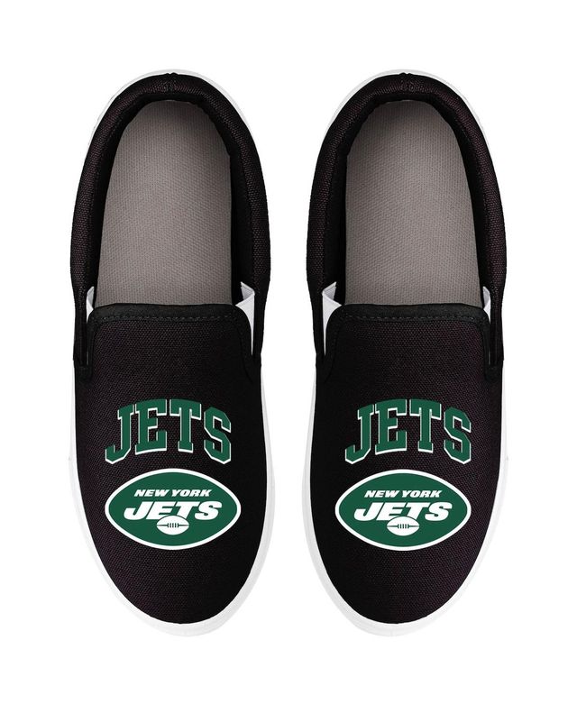 Women's Foco New York Jets Big Logo Slip-On Sneakers