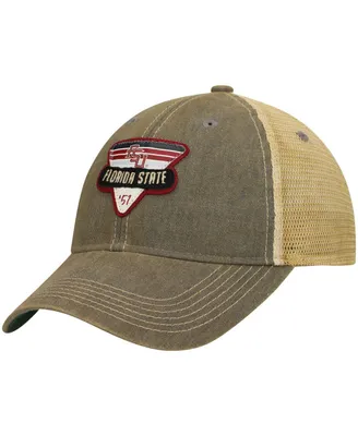 Men's Gray Florida State Seminoles Legacy Point Old Favorite Trucker Snapback Hat