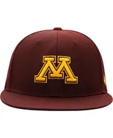Men's Top of the World Maroon Minnesota Golden Gophers Team Color Fitted Hat