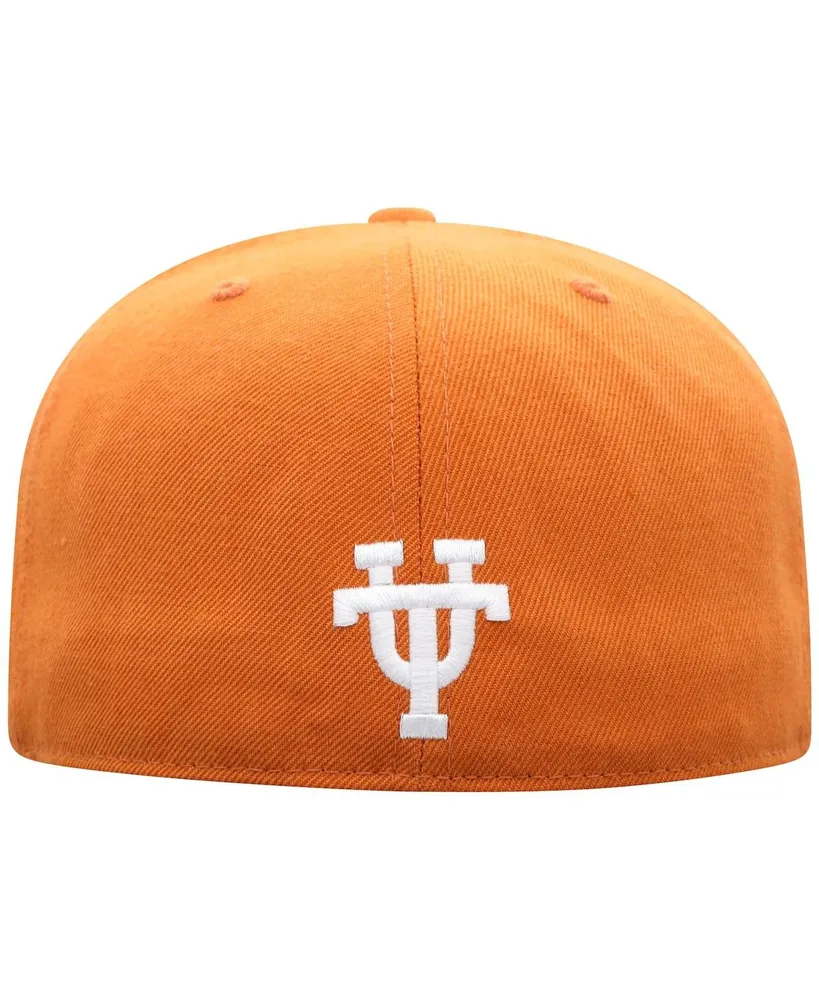 Men's Top of the World Texas Orange Texas Longhorns Team Color Fitted Hat