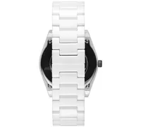 Mvmt Element White Ceramic Bracelet Watch 43mm