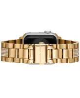 Michael Kors Gold-Tone Stainless Steel Band for Apple Watch 38mm, 40mm, 41mm - Gold