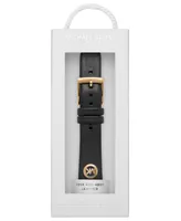 Michael Kors Black Leather Band for Apple Watch 38mm and 40mm